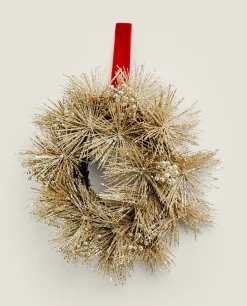 ZARA Home Glittery Christmas Crown Decoration