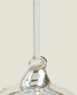 ZARA Home Glittery Glass Christmas Ball Decoration