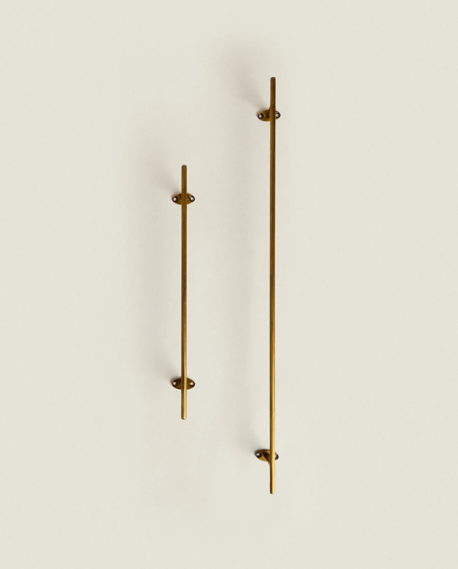 ZARA Home Gold Color Steel Towel Rack