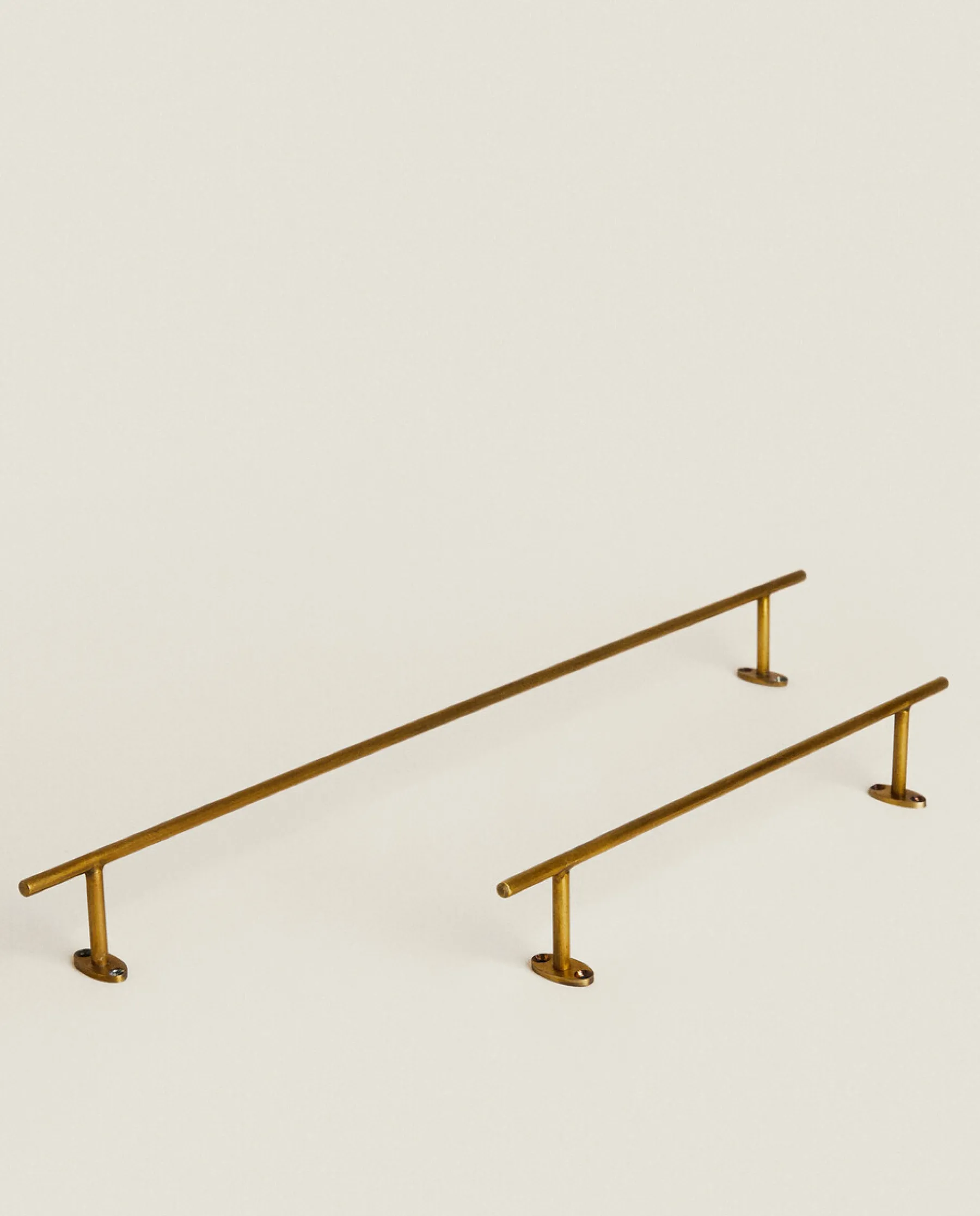 ZARA Home Gold Color Steel Towel Rack