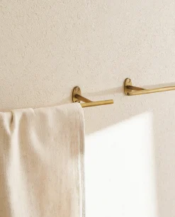 ZARA Home Gold Color Steel Towel Rack