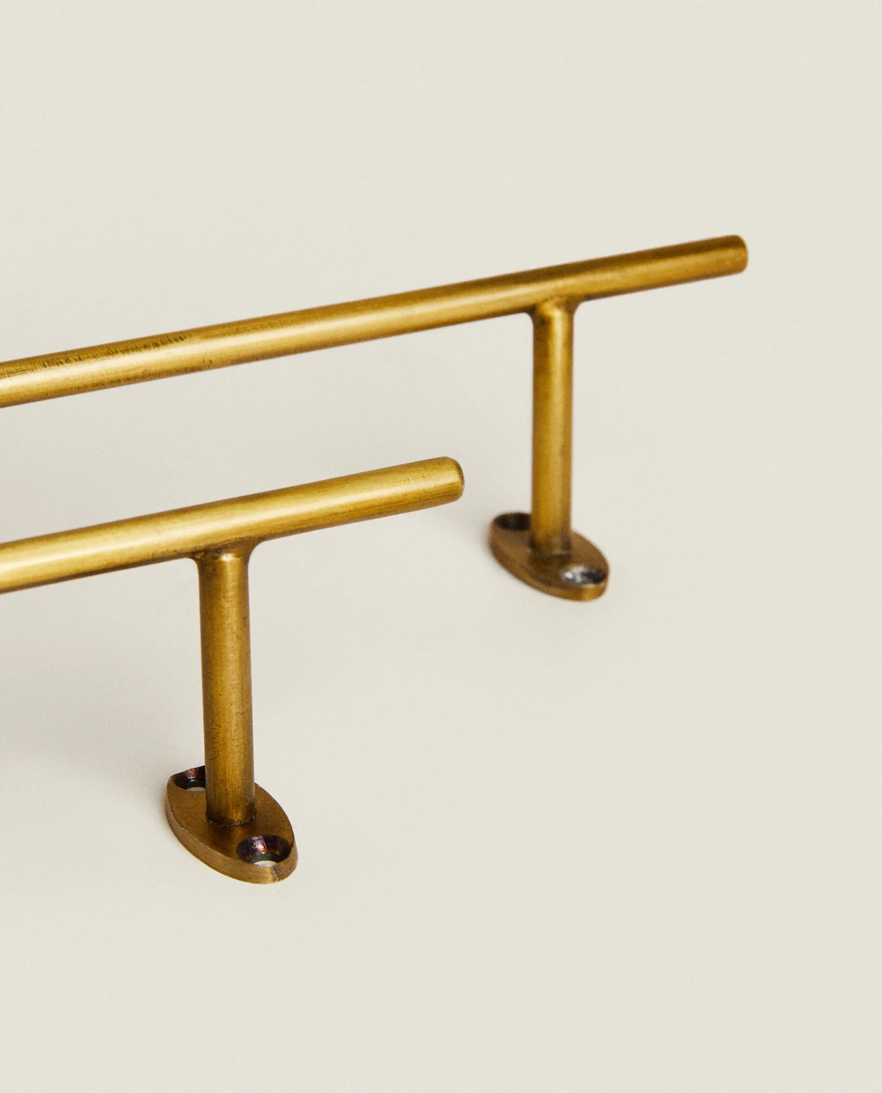 ZARA Home Gold Color Steel Towel Rack