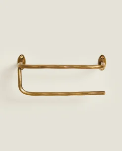 ZARA Home Gold Toilet Roll Holder