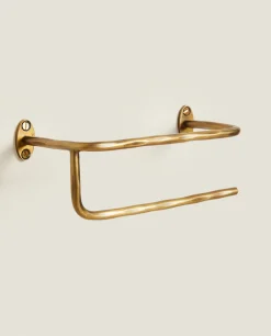 ZARA Home Gold Toilet Roll Holder