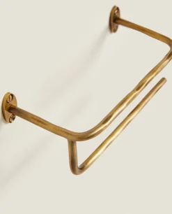 ZARA Home Gold Toilet Roll Holder