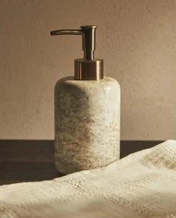 ZARA Home Gray Marble Soap Dispenser