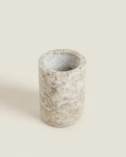ZARA Home Gray Marble Tumbler