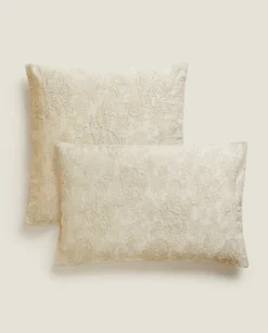 ZARA Home Jacquard Throw Pillow Cover