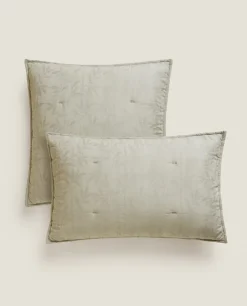 ZARA Home Jacquard Throw Pillow Cover