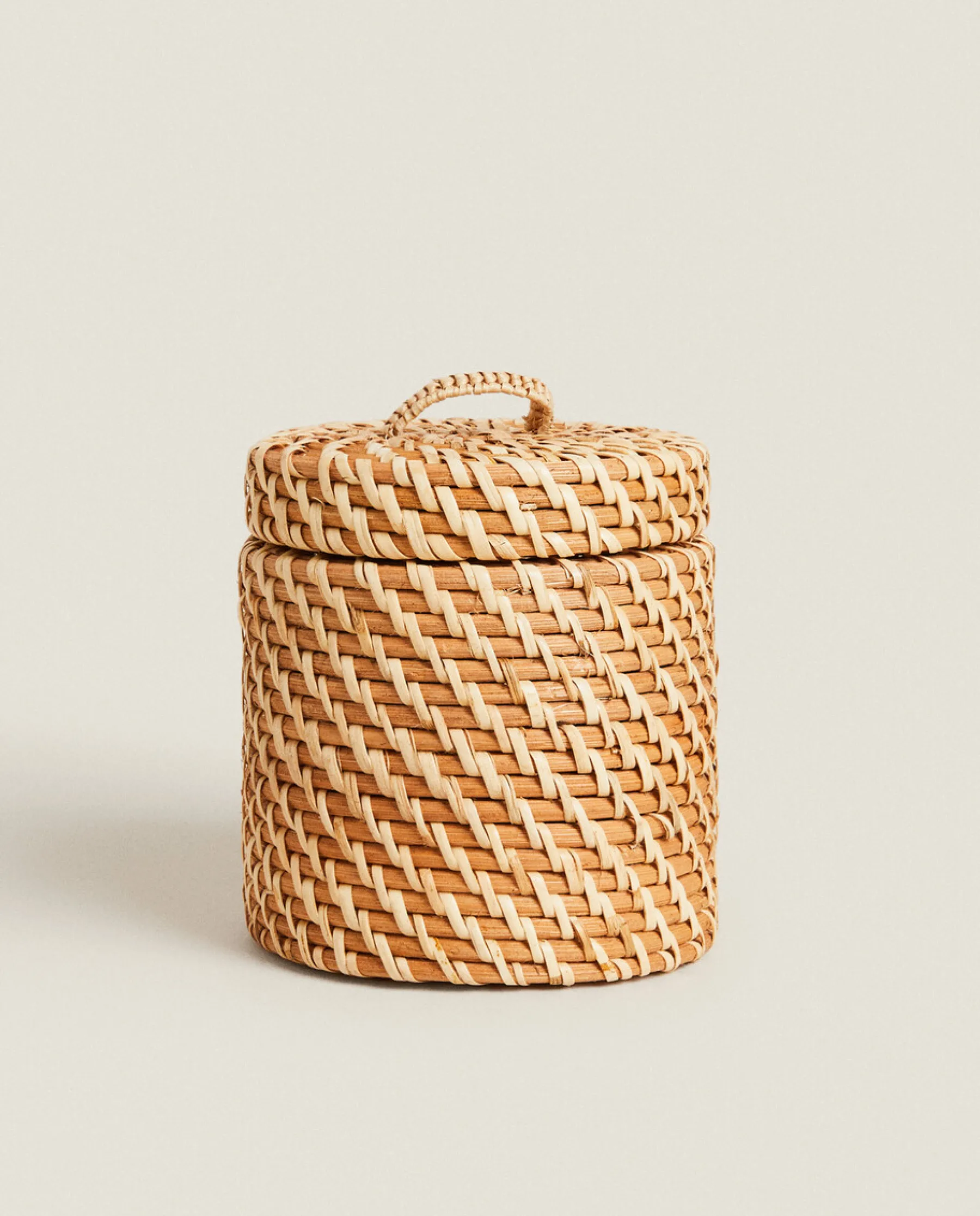 ZARA Home Kids' Rattan Hamper With Lid