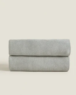 ZARA Home Knit Baby Blanket