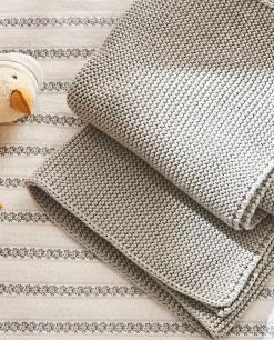 ZARA Home Knit Baby Blanket