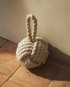 ZARA Home Knotted Doorstop