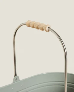 ZARA Home Lacquered Steel Bucket