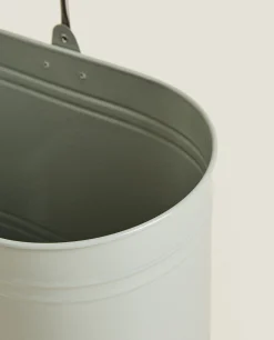 ZARA Home Lacquered Steel Bucket