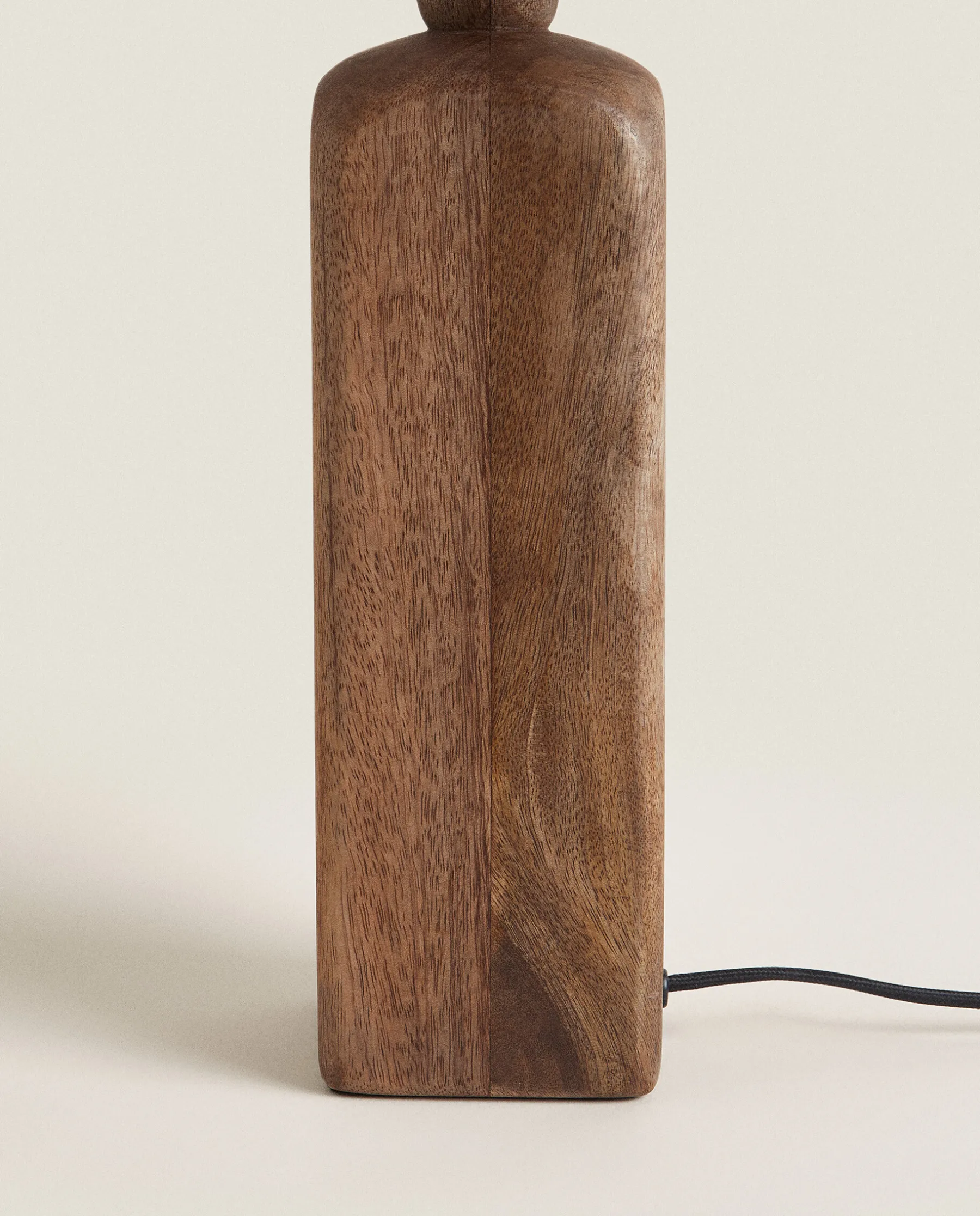 ZARA Home Lamp With Wooden Base