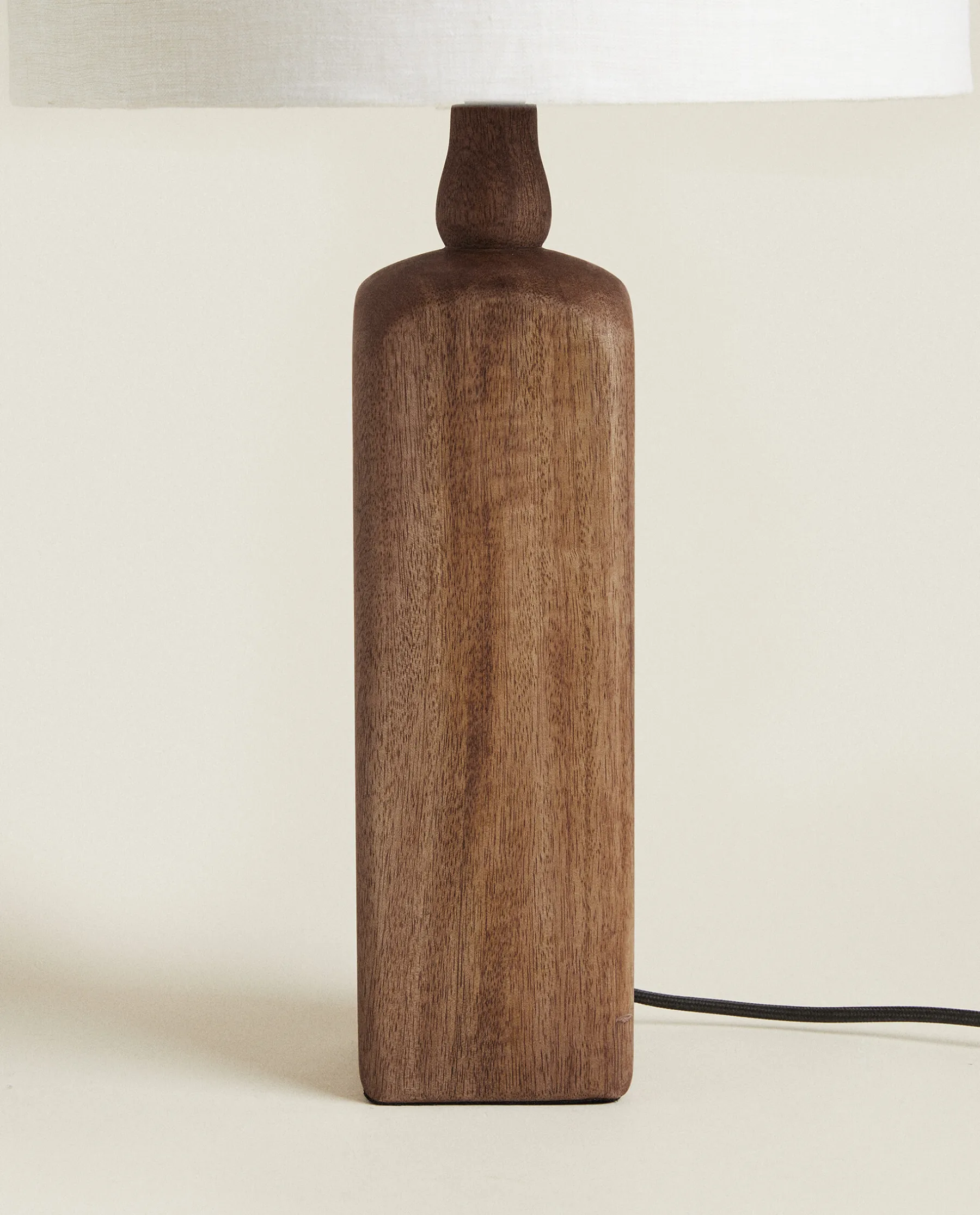 ZARA Home Lamp With Wooden Base