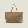 ZARA Home Large Fabric Tote Bag