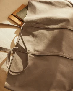 ZARA Home Large Fabric Tote Bag