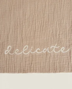 ZARA Home Large Star Print Laundry Bag