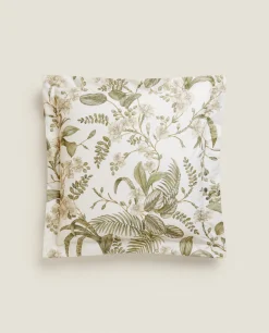 ZARA Home Leaf Print Pillowcase
