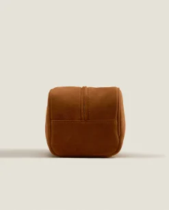 ZARA Home Leather Toiletry Bag