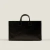 ZARA Home Leather Tote Bag