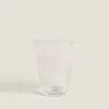 ZARA Home Lined Design Glass Tumbler
