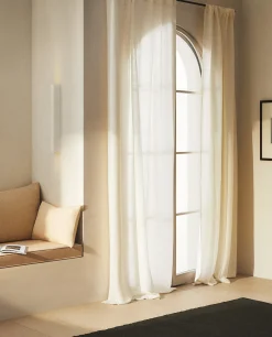 ZARA Home Linen Curtain
