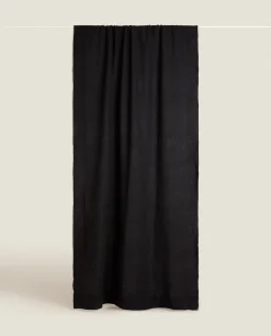 ZARA Home Linen Overlock Curtain