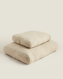 ZARA Home Linen Pet Cushion