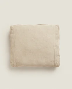 ZARA Home Linen Pet Cushion