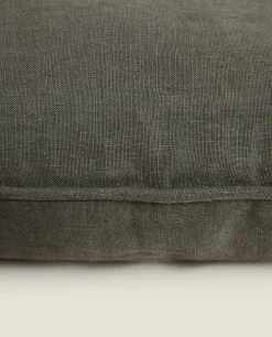 ZARA Home Linen Seat Cushion