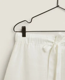 ZARA Home Linen Shorts