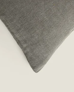 ZARA Home Linen Throw Pillow Cover