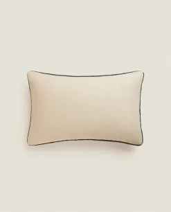 ZARA Home Linen Throw Pillow Cover