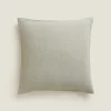 ZARA Home Linen Throw Pillow Cover