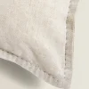ZARA Home Linen Throw Pillow Cover