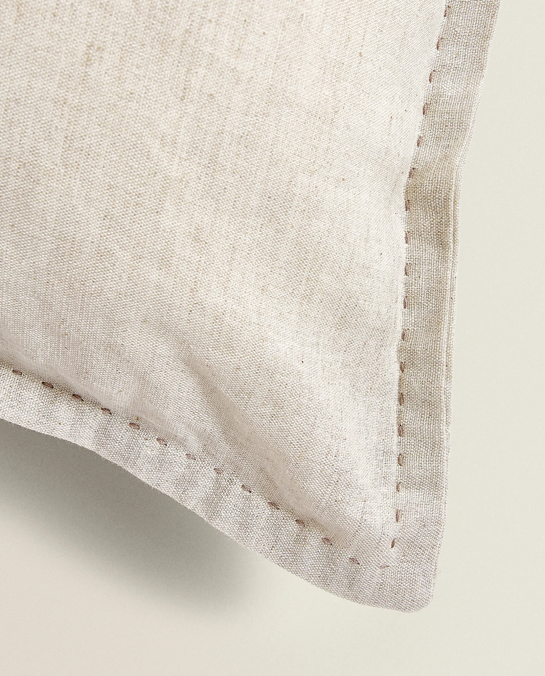 ZARA Home Linen Throw Pillow Cover