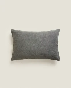 ZARA Home Linen Throw Pillow Cover