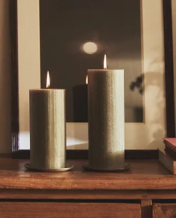 ZARA Home Long Cylinder Candle