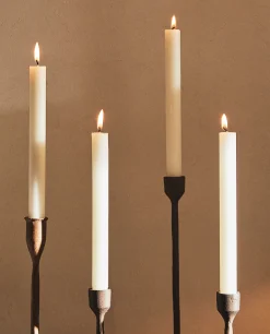 ZARA Home Long Dinner Candle (Pack Of 4)
