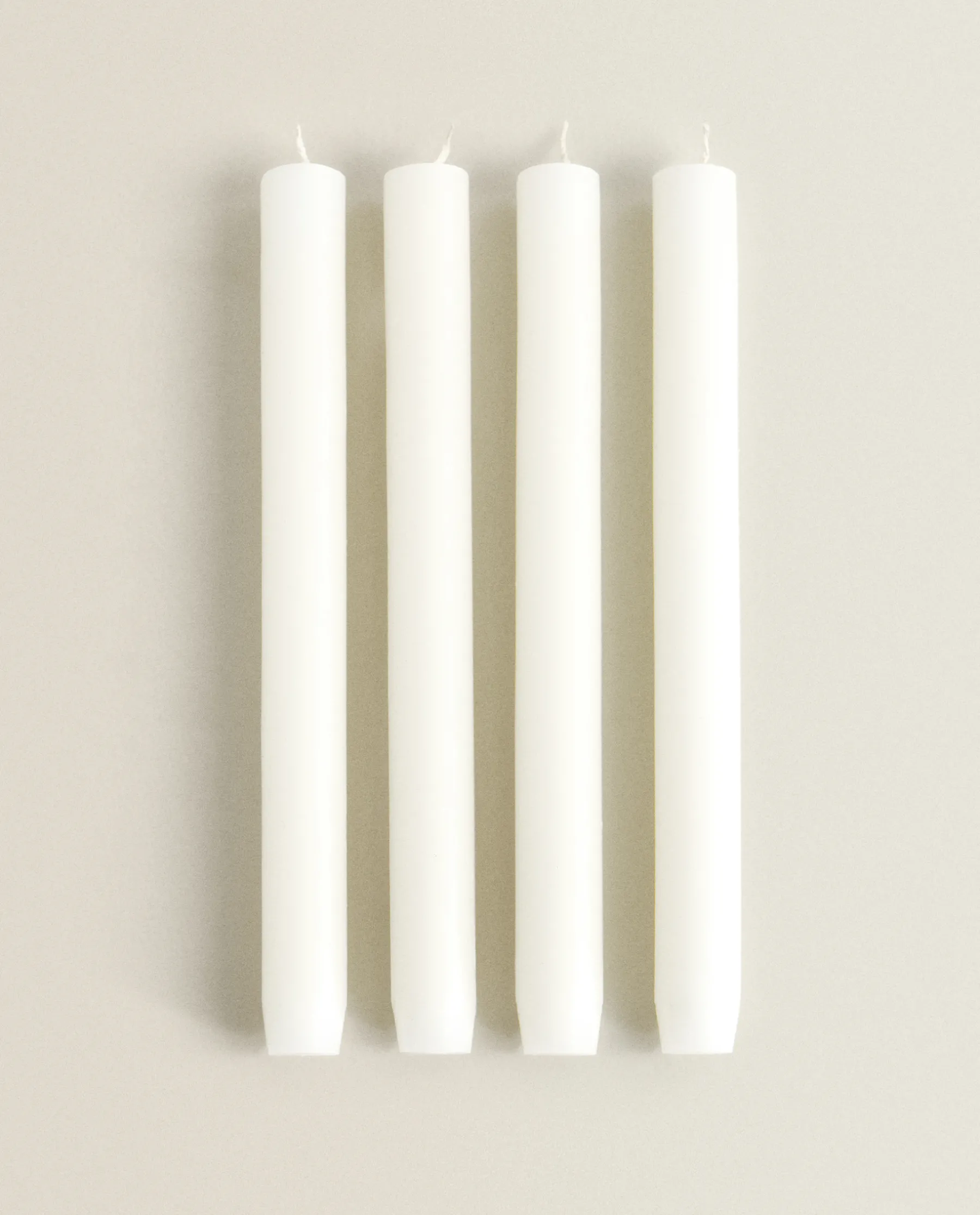 ZARA Home Long Dinner Candle (Pack Of 4)