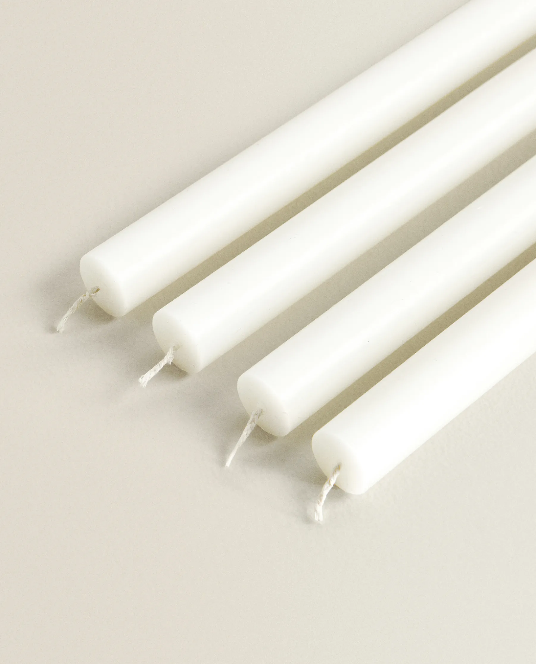 ZARA Home Long Dinner Candle (Pack Of 4)