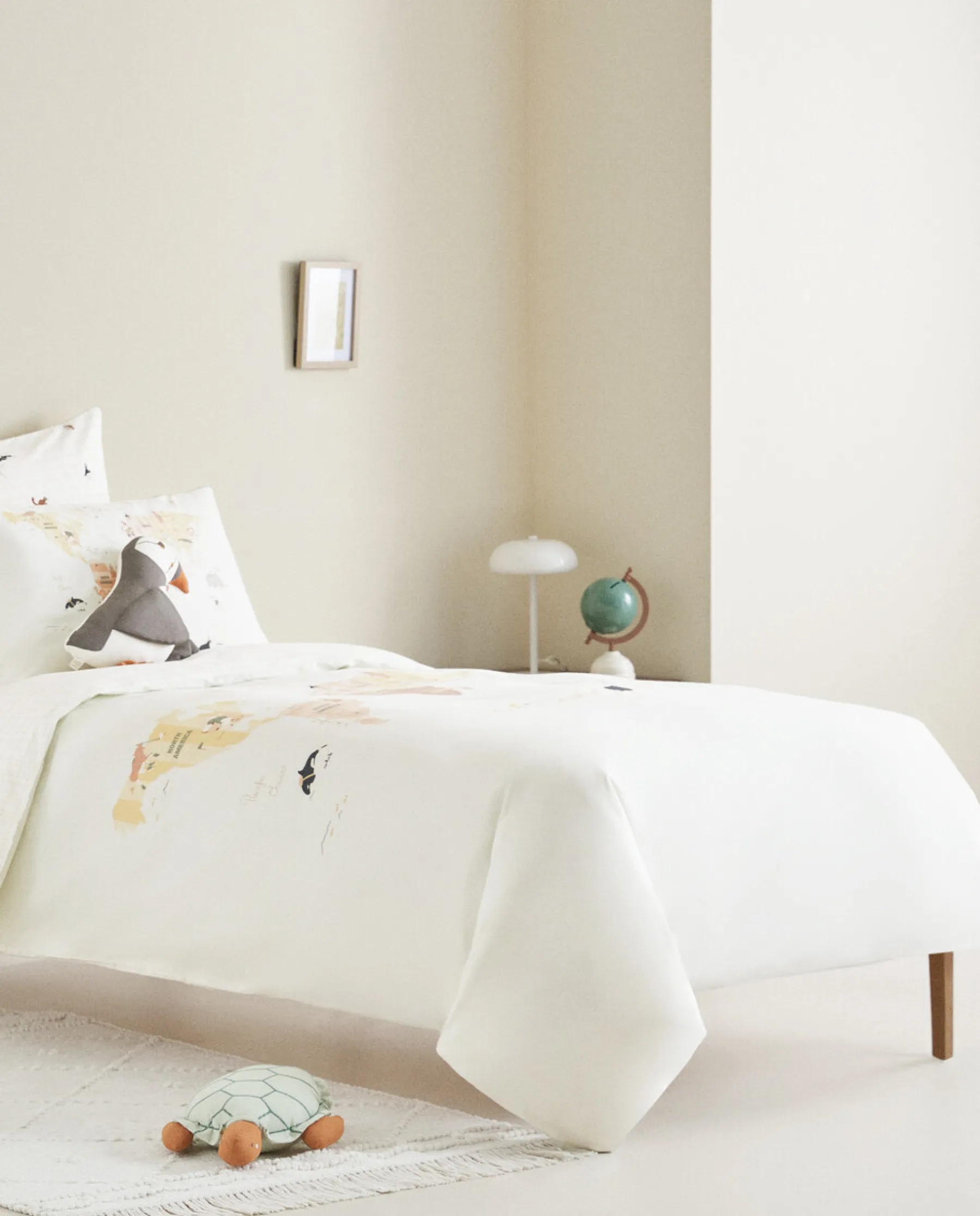 ZARA Home Map Duvet Cover