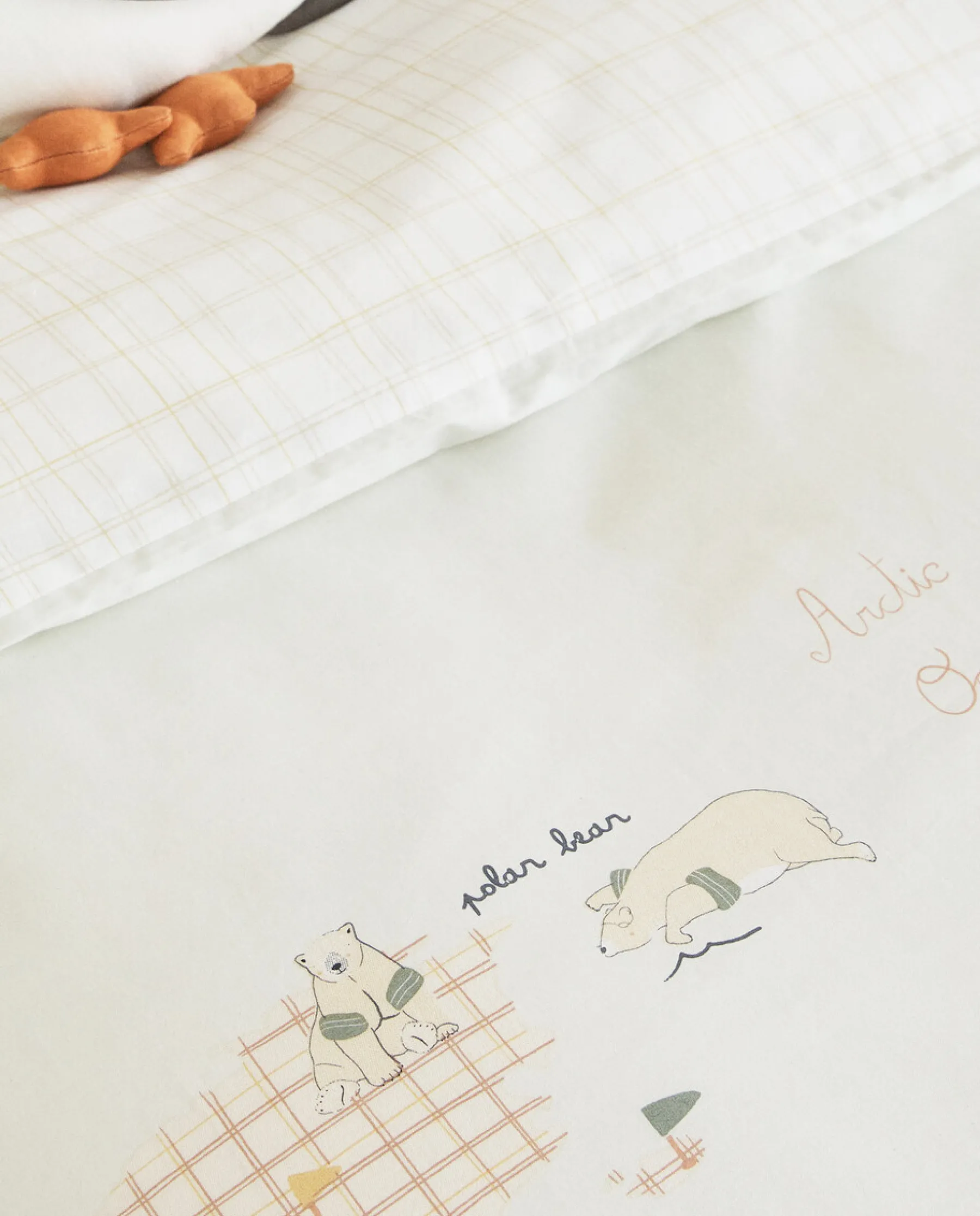 ZARA Home Map Duvet Cover