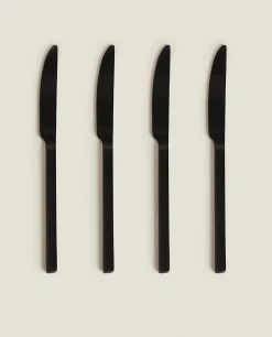 ZARA Home Matte Knives (Pack Of 4)