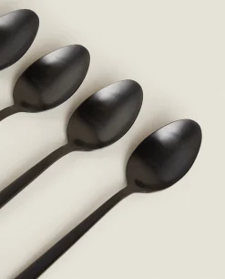 ZARA Home Matte Spoons (Pack Of 4)