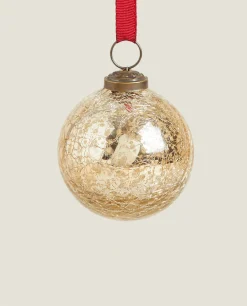 ZARA Home Mercurized Glass Christmas Ornament