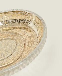 ZARA Home Mercurized Glass Soap Dish